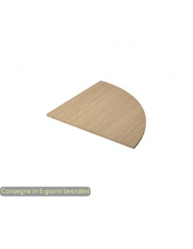 Raccordo a 90° per scrivanie Artexport Presto 80x80 cm rovere 313/C