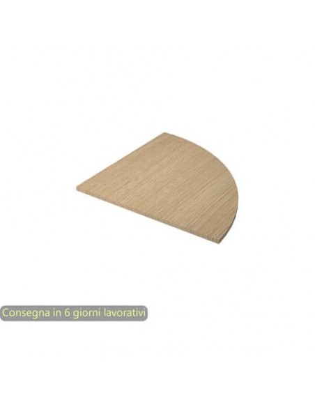 Raccordo a 90° per scrivanie Artexport Presto 80x80 cm rovere 313/C