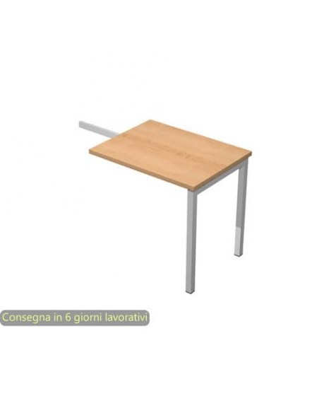 Allungo reversibile dx/sx per scrivania Artexport Presto Venere Plus 80x60x72