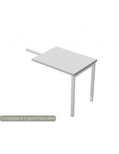 Allungo reversibile dx/sx per scrivania Artexport Presto Venere Plus 80x60x72