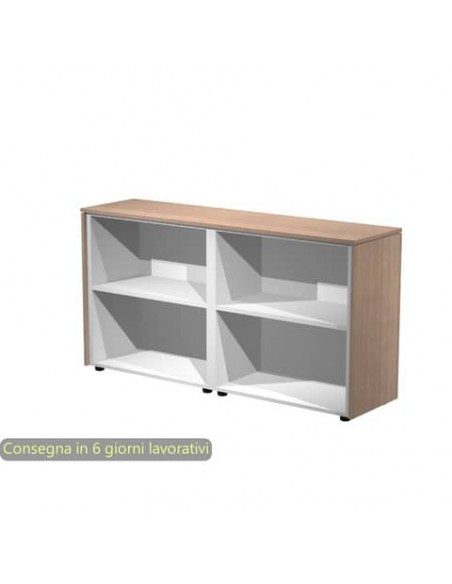 Mobile a giorno basso doppio top ciliegio arabis 163x43x81