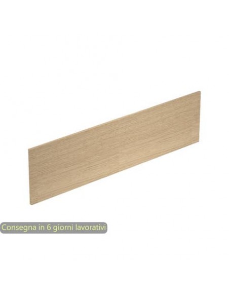 Pannello divisorio + staffe supporto per bench rovere 140x40 cm in melaminico linea Bridge Artexport - PAN-140-BTA/C
