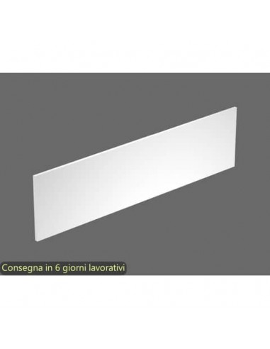 Pannello divisorio + staffe supporto per bench bianco 160x40 cm in melaminico linea Bridge Artexport - PAN-160-BTA/3