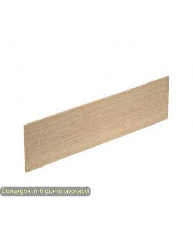 Pannello divisorio + staffe supporto per bench rovere 160x40 cm in melaminico linea Bridge Artexport - PAN-160-BTA/C