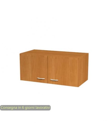 Sopralzo con ante noce chiaro per Armadio componibile Artexport 2898 90x44xH.40 cm - AR/SP/4