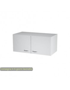 Sopralzo con ante grigio per Armadio componibile Artexport 2898 90x44xH.40 cm AR/SP/9