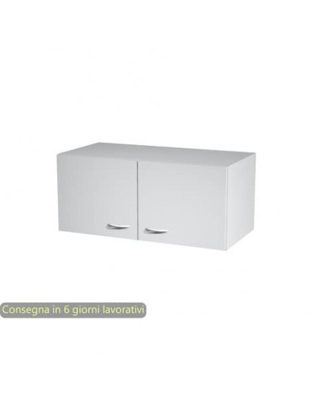 Sopralzo con ante grigio per Armadio componibile Artexport 2898 90x44xH.40 cm AR/SP/9