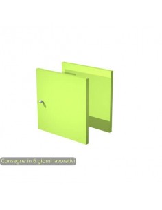 Coppia di antine verde neon per libreria componibile Maxicolor Artexport - 32