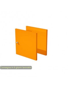 Coppia di antine arancio per libreria componibile Maxicolor Artexport - 32