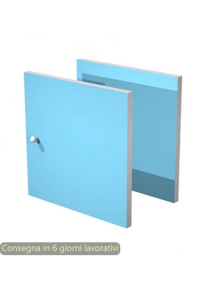 Coppia di antine azzurro per libreria componibile Maxicolor Artexport - 32