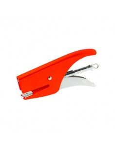 Cucitrice fino a 15 fogli Viva passo 6 mm cromata metallica - colori assortiti blu/rosso - 6660.750