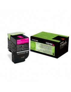 Toner alta resa return program 702HM Lexmark magenta 70C2HM0