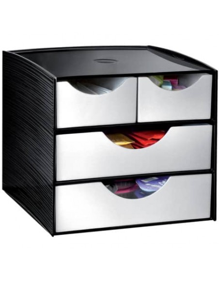 Cassettiera da tavolo CEP Take a break 4 cassetti 18