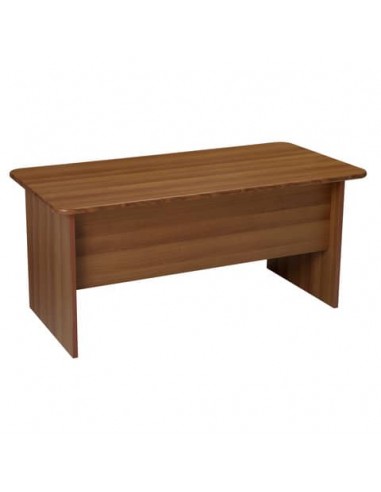 Scrivania Frensy BYTE 160x80x72 cm fianchi a pannello noce tabacco UFBNS16