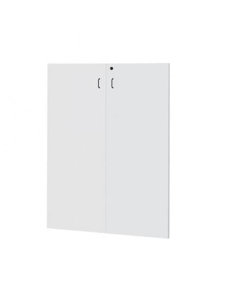 Coppia ante per mobile medio Frensy BYTE 90x130 cm grigio UBGAT139