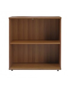 Mobile basso a giorno Frensy BYTE 1 ripiano 90x45x90 cm noce tabacco UFBNM99