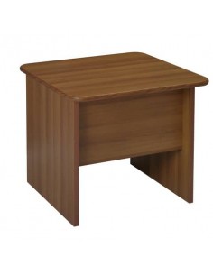 Scrivania Frensy BYTE 80x80x72 cm fianchi a pannello noce tabacco UFBNS80