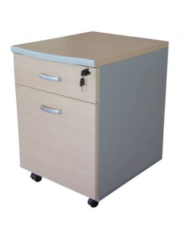 Mobile portacartelle basso Frensy EMOTION 1 cassetto - 44x55x63 cm rovere UEMCPC