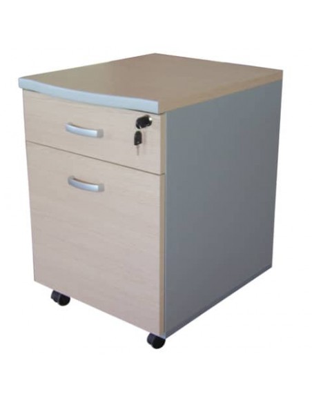 Mobile portacartelle basso Frensy EMOTION 1 cassetto - 44x55x63 cm rovere UEMCPC