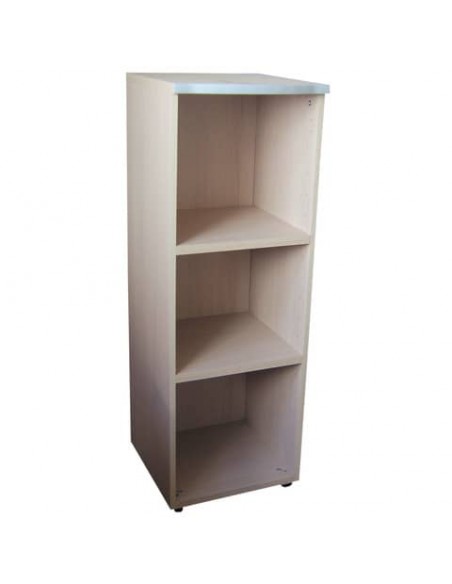 Mobile medio a giorno Frensy EMOTION 2 ripiani 45x45x130 cm rovere UEMM413