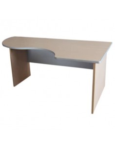 Scrivania informatica con semipenisola destra Frensy EMOTION 180x100x72 cm rovere - UEMWS18D