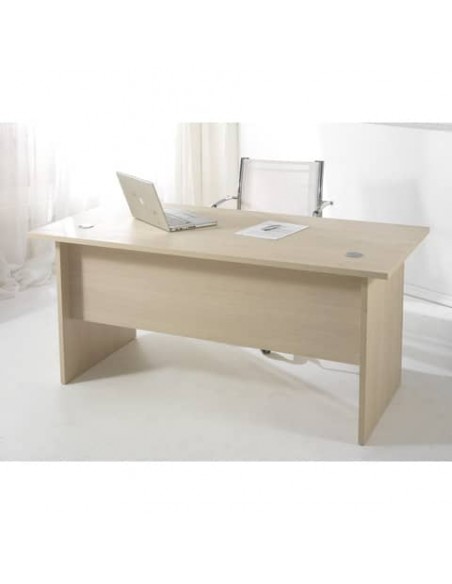 Scrivania Frensy Larix 160x80x72 cm fianchi a pannello larice ULALS160