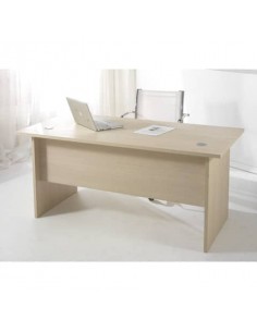 Scrivania Frensy Larix 180x80x72 cm fianchi a pannello larice ULALS180