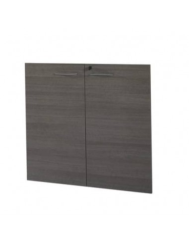 Coppia ante mobile basso Frensy Larix 90x90 cm rovere grigio ULAGAT99