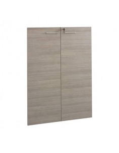 Coppia ante per mobile medio Frensy Larix 90x130 cm rovere grigio ULAGAT13