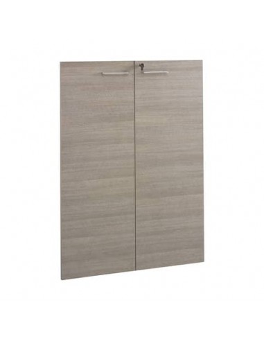 Coppia ante per mobile medio Frensy Larix 90x130 cm rovere grigio ULAGAT13