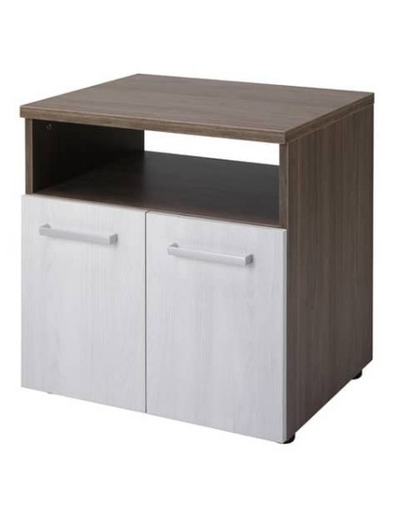 Mobile di servizio Frensy Florence 60x52x63 cm olmo - ante frassino chiaro UFLMS