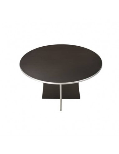 Tavolo miniriunione Frensy Spirit Ø 125 cm - H.72 cm wengé USPWTR125