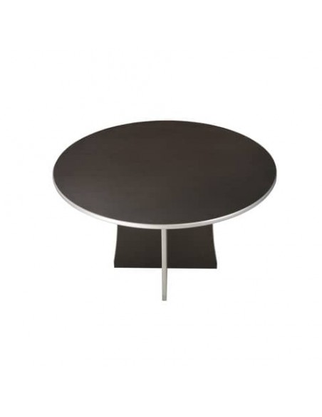 Tavolo miniriunione Frensy Spirit Ø 125 cm - H.72 cm wengé USPWTR125