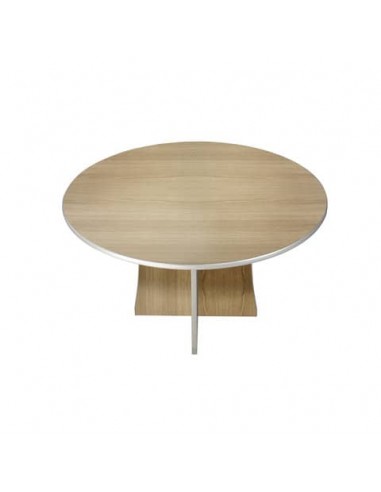 Tavolo miniriunione Frensy Spirit Ø 125 cm - H.72 cm rovere USPRTR125