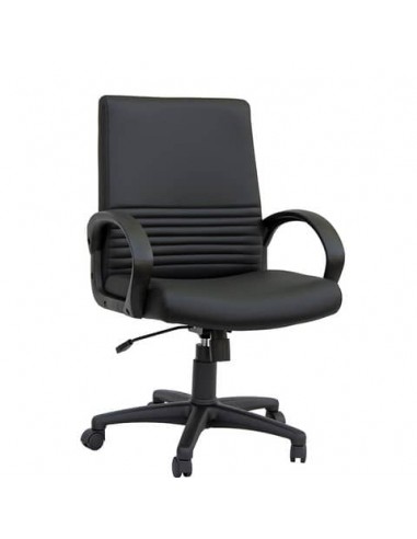 Poltrona Direzionale Unisit Chorus CHD Eco Smart ecopelle nero CHD/KN