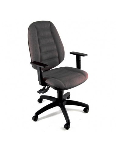 Sedia operativa girevole Unisit Cerere CRSY Eco Smart - rivestimento ignifugo grigio scuro -CRSY/IT