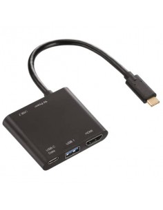 Adattatore Multiport HAMA 4in1 USB C / 2xUSB A