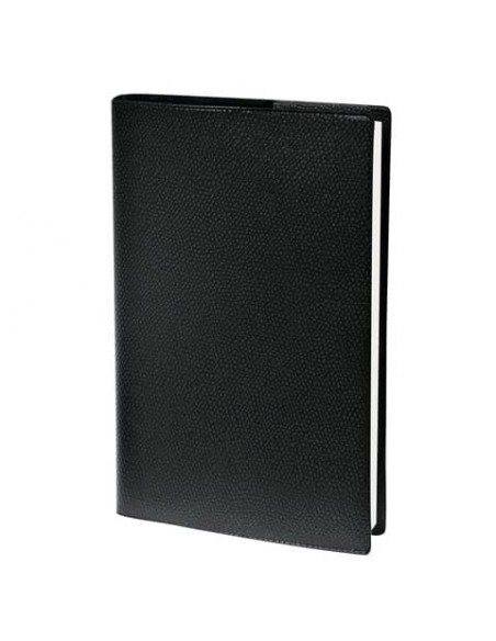 Agenda settimanale 2025 Quo Vadis Presidente Impala 21x27 cm - riv. plastico granuloso nero 01611125MQ