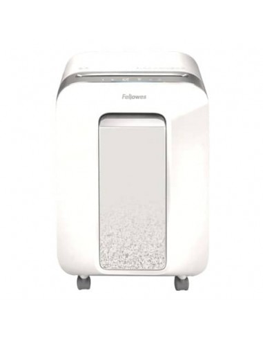 Distruggidocumenti uso moderato Fellowes LX201 - P-5 - 22 L - taglio a microframmenti 2x12 mm - bianco 5050101
