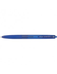 Penna a sfera a scatto Pilot Super Grip G punta M blu 1615