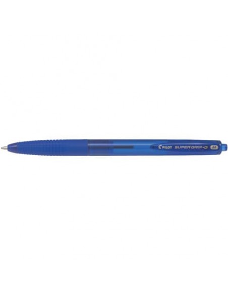 Penna a sfera a scatto Pilot Super Grip G punta M blu 1615