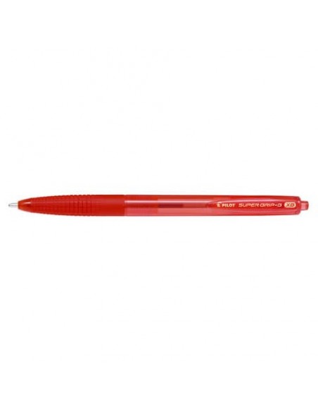 Penna a sfera a scatto Super Grip G punta XB rosso 1732