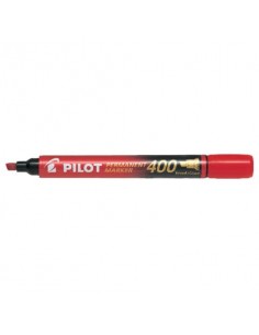 Marcatore permanente Pilot Permanent Marker 400 punta a scalpello 4