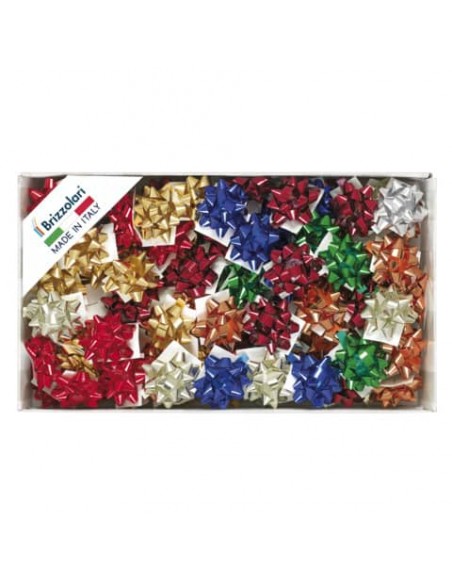 Stelle adesive per pacchi regalo Brizzolari 6