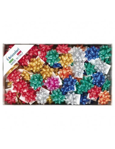 Stelle adesive per pacchi regalo Brizzolari 6