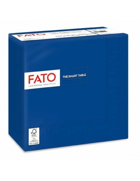Tovaglioli Fato The Smart Table 38x38 cm blu notte Conf. 100 pezzi - 82141100