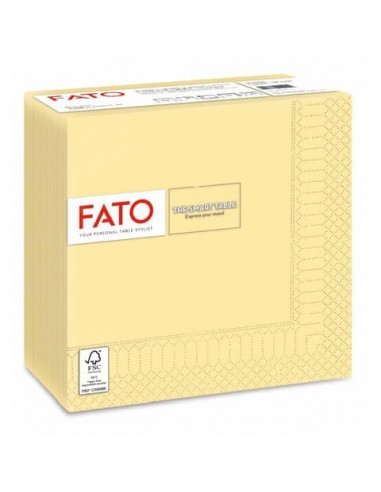 Tovaglioli Fato The Smart Table 38x38 cm champagne Conf. 100 pezzi - 82140100