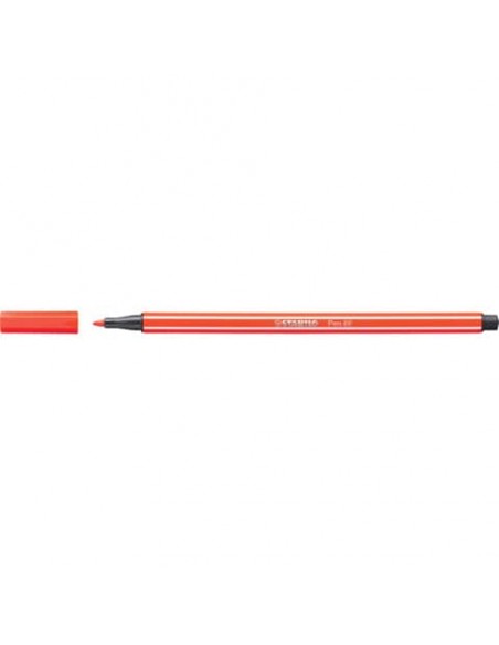 Pennarelli Stabilo Pen 68 1 mm  rosso chiaro - 68/40