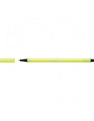 Pennarelli Stabilo Pen 68 1 mm  giallo fluo - 68/024