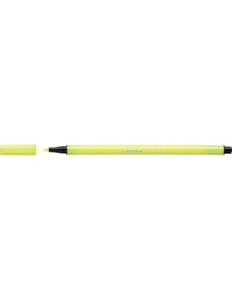 Pennarelli Stabilo Pen 68 1 mm  giallo fluo - 68/024